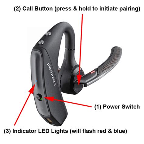 Plantronics Voyager 5200 Pairing: Wireless Bluetooth  